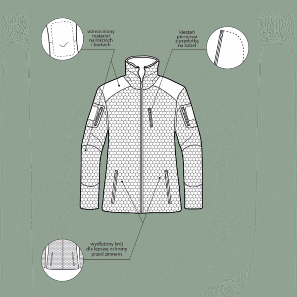 Bluza Polarowa THERMGRID - Image 3